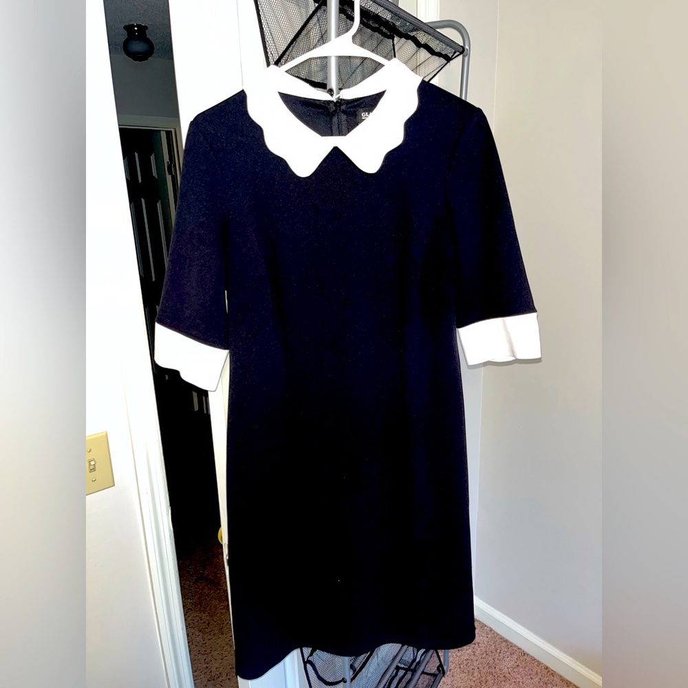 Black and white dress